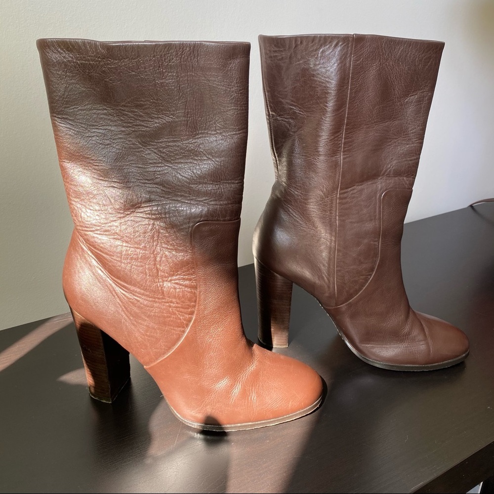 Michael Kors Leather High Heeled Boots